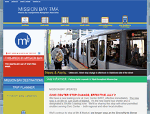 Tablet Screenshot of missionbaytma.org